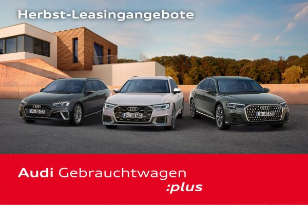Jetzt Herbstangebote für Audi Gebrauchtwagen sichern!